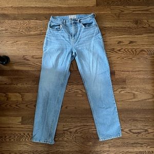 Cheeky jeans work well on curvy figure. Don’t stretch out and hold their shape.